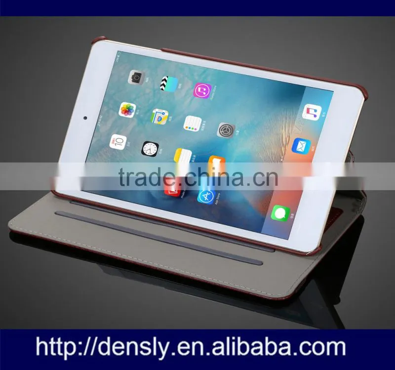 New Arrival For iPad mini 4 360 Rotating Leather Case