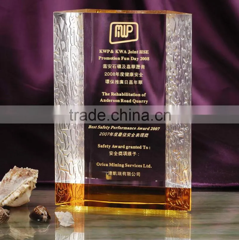 2016 Graceful cock model crystal clock with crystal base