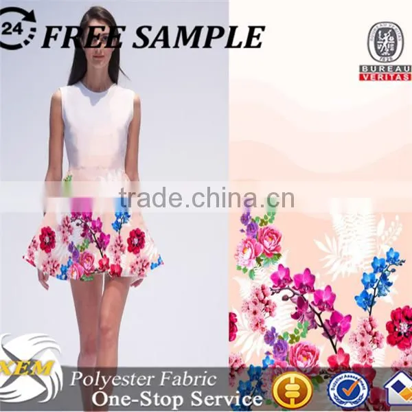 soft hand feeling digital printing on chiffon fabrics