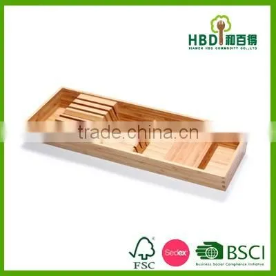 Bamboo knife blcok