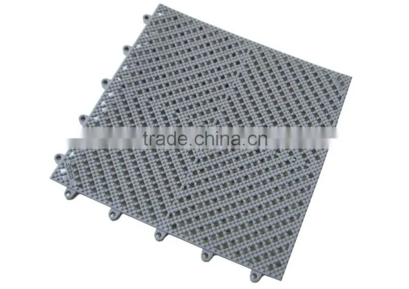 Qingdao 7King good density interlocking pvc floor mat for bathroom