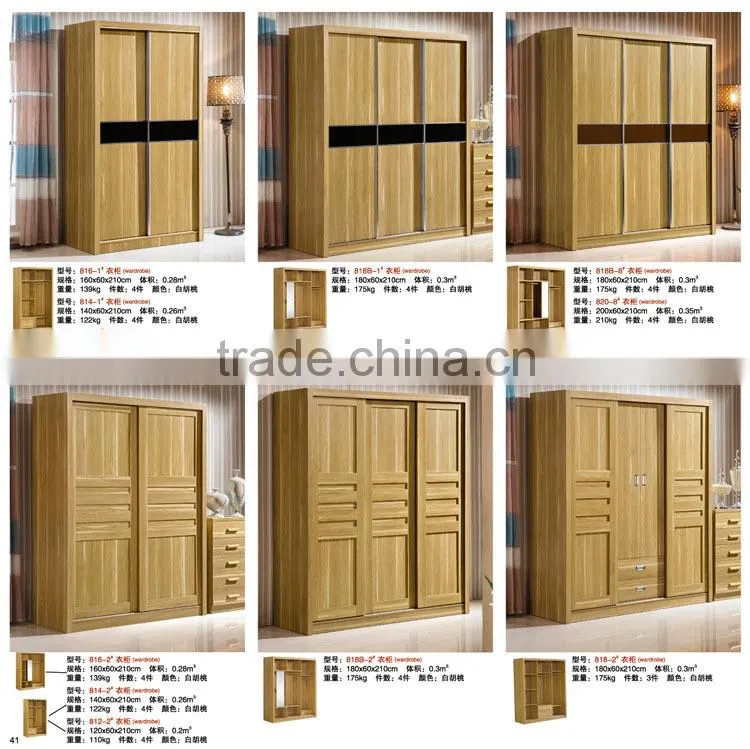 Bedroom Wooden Wardrobe Design Pictures