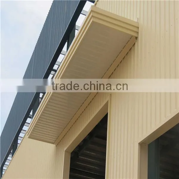 ready made light steel structure warehouse/steel frame workshop