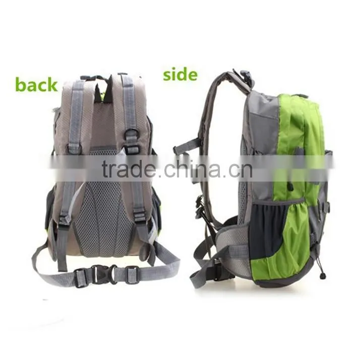 customized navy blue backpack china
