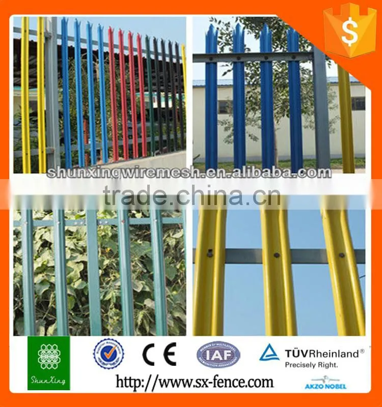 Factory direct sale fence steel palisade fence Euro Panel Fencing
