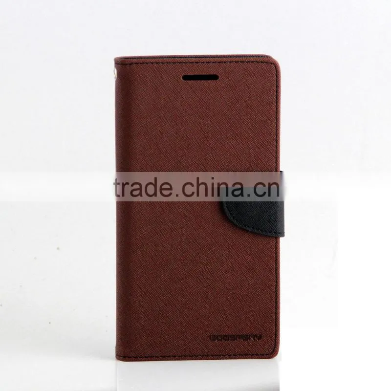 Mercury goospery leather flip case for Note4, Newest Shockproof Credit Card Slots Case for samsung