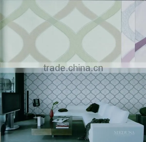 vinyl wallpaper with modern korea design