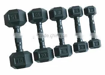 High Quality Bone Black Hex Stainless Steel Dumbbell For Price