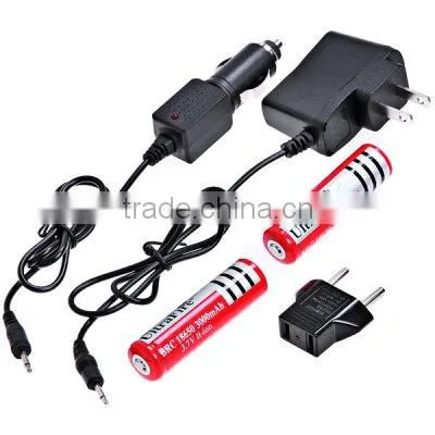 best 3.7v rechargeable led flashlight batteries