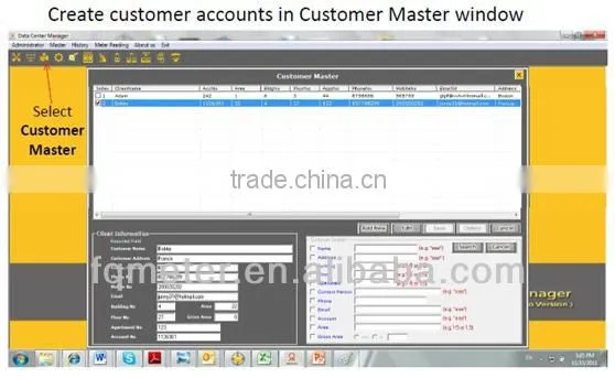 M-bus management system V2.0