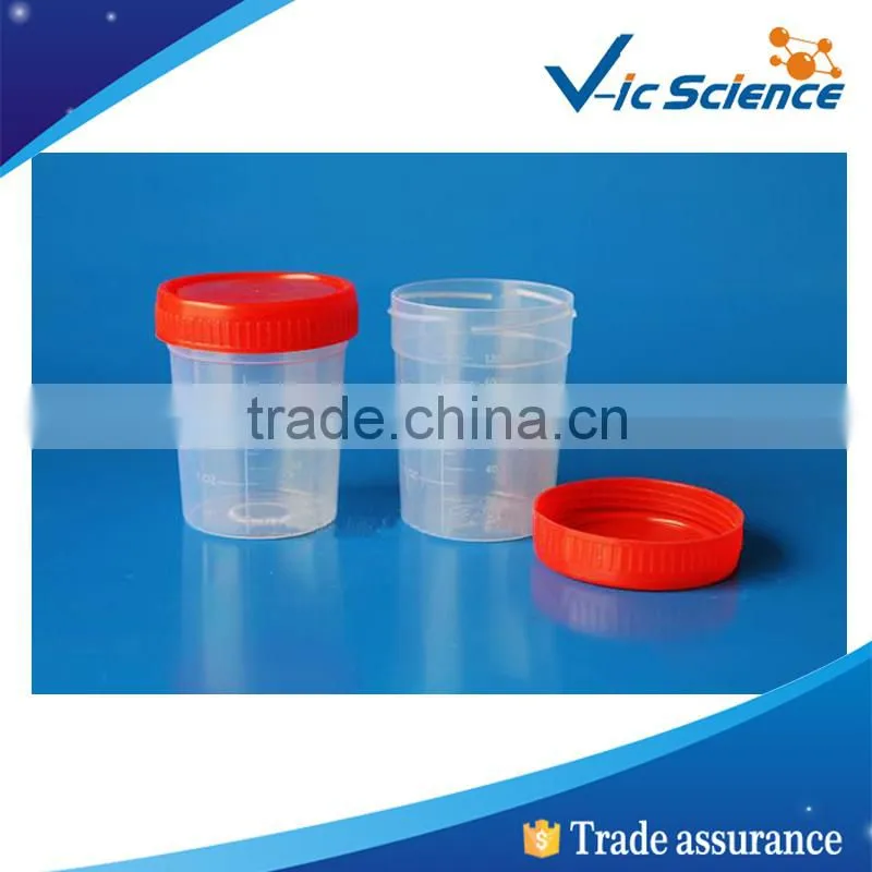 Disposable 20ml-120ml Urine Container, specimen container