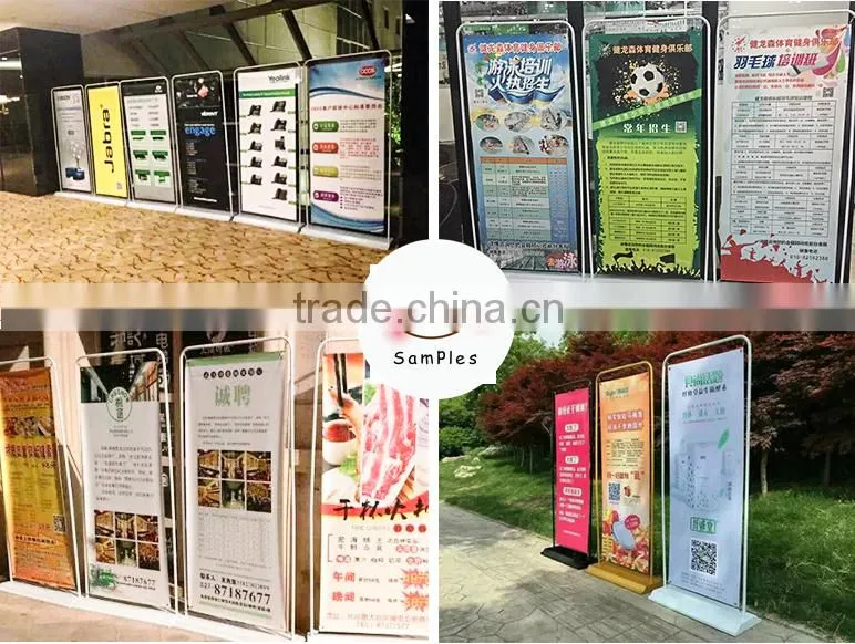 Iron Base, Water Injection Base, Door-like Shape Banner Display Stand,Display Rack