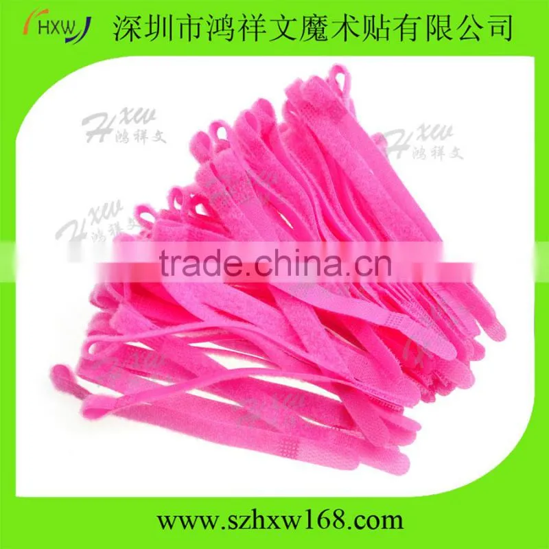 popular durable adjustable with hook and loop cable tie