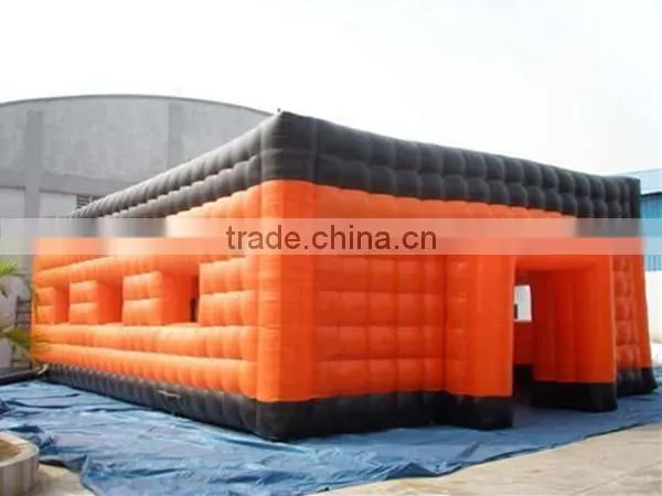 PVC tarpaulin material inflatable white tent
