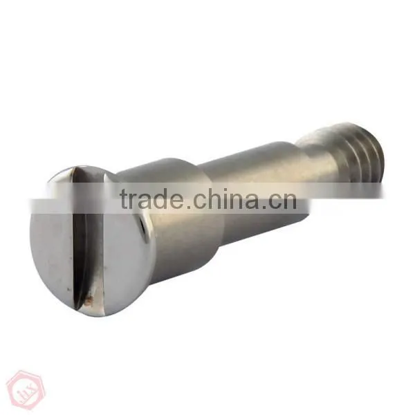 Stainless steel yellow Zinc plated cnc parts for Auto ignition part