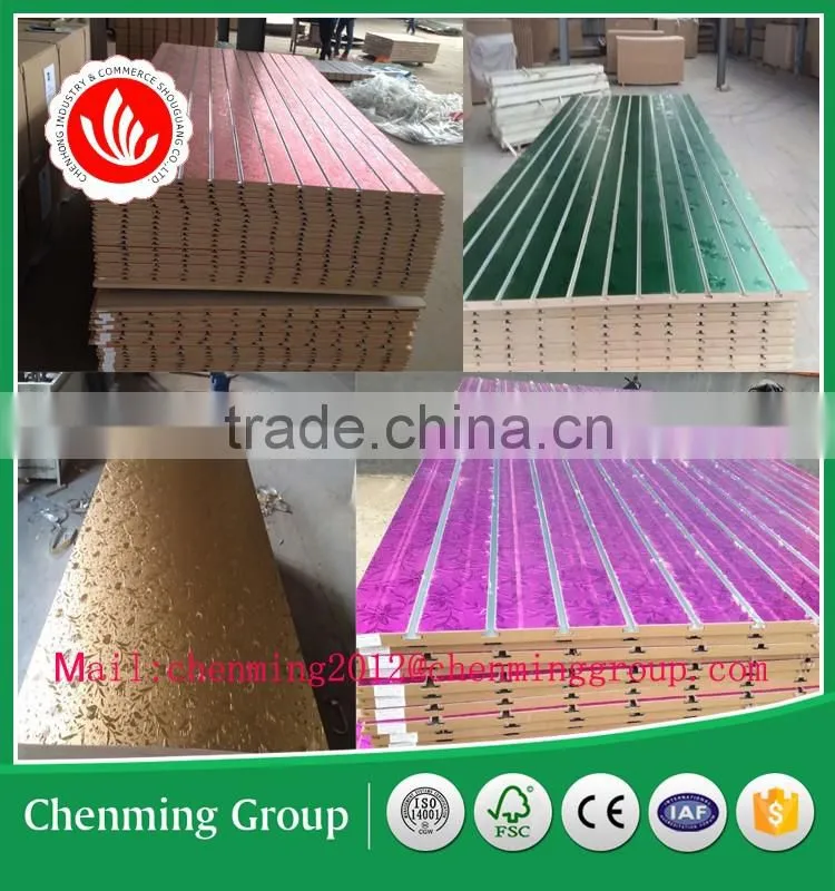 mdf slatwall in sale china