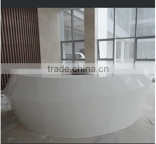 lighted reception desk/reception desk display case/desk reception