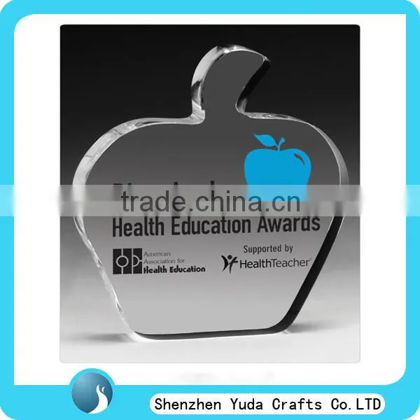 heart-shaped acrylic logo block perspex logo brick acrylic brand block
