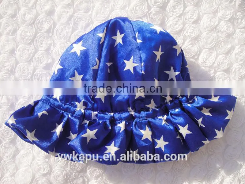 Multi colors sun hat,satin lined hat