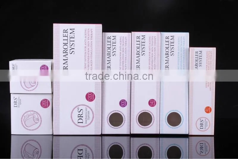 Transparent DRS derma roller,derma roller kits with 540 needles -L015