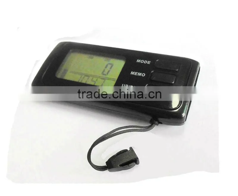cheap sports promotional gift items multifunction 3d sensor pedometer with 7 days memory