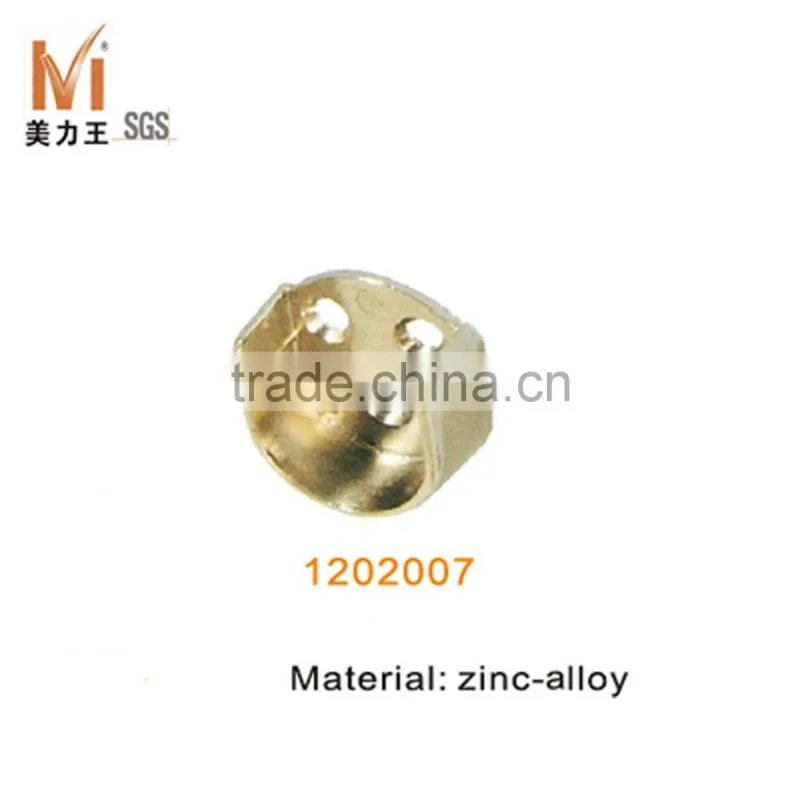 nickel plated zinc alloy wardrobe end rail brackets