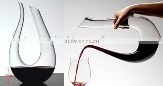 new design 1500ml high quality wine decanter