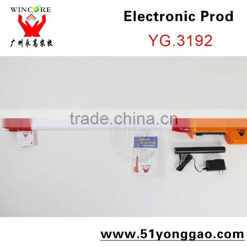 electric prod for herding livestock cattle prod shot