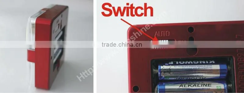 hot gift box shaped 240v mood sensor led light with 4led