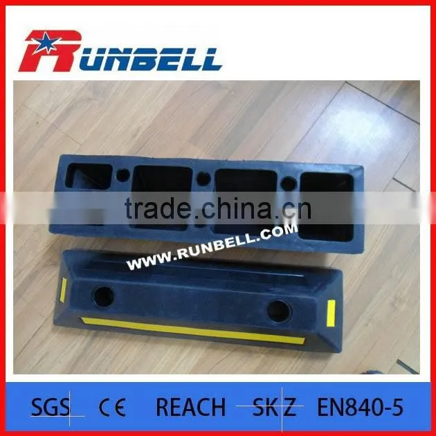 22" Rubber Road Hump Parking Stopper