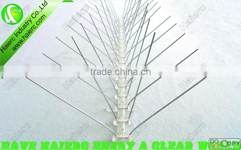 stainless steel bird spikes stainless steel seagull spike bird traps / plastic bird spikes