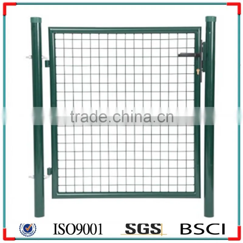 Round Post One-Wing Gate