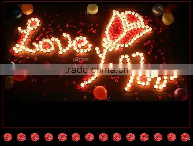 Wholesale Round shaped Tealight Candles For Valentine's Day