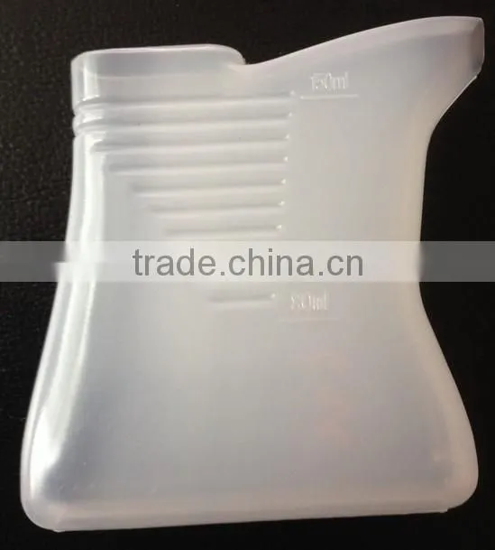 soft plastic containers, translucent or transparent bottle