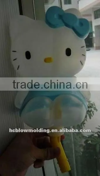 OEM Blow Molding Plastic 3D Cartoon bottle 3D Cartoon figure toy for sale