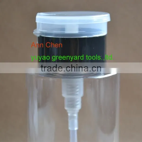 cosmetic nail polish remover pump