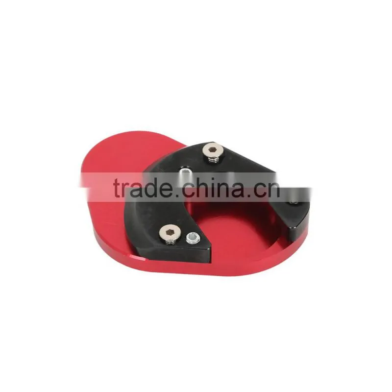 Red Aluminum Side Kickstand Stand Extension Plate For KTM 990 SM-R 950 KTM 690