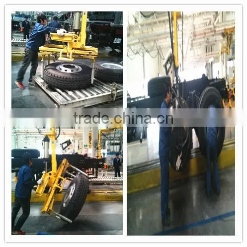 Heavy truck assembly line and production line