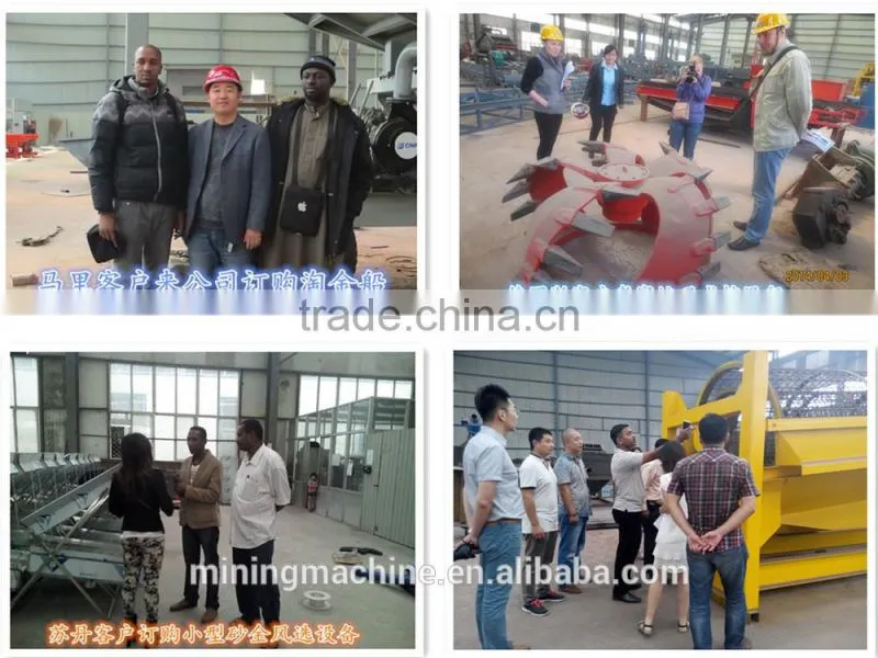 Mobile gold trommel screen