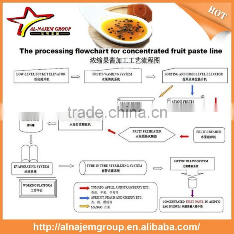 hot hot Full automatic industrial Passion fruit sauce maker machine high viscosity Production Line Passion fruit paste