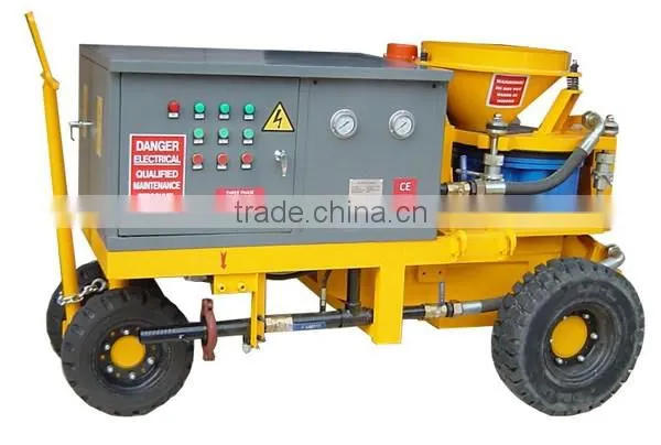 GSZ3000 high quality wet mix concrete shotcrete spraying gunite machine in India
