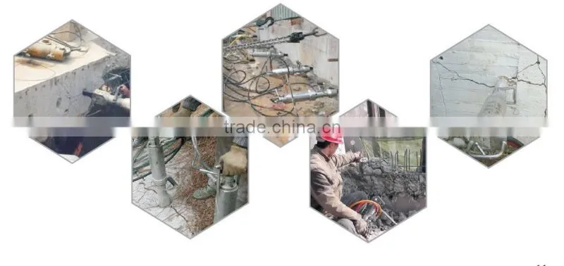 portable BS-HD90A hydraulic splitter machine automatic splitting equipment