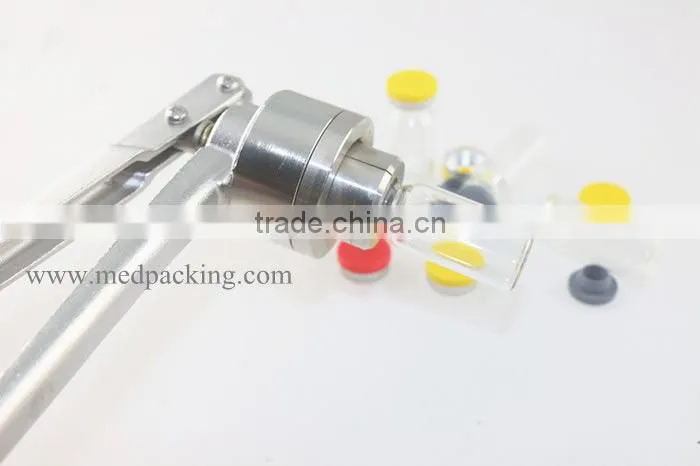 Manual 20mm Vial Crimper.Hand crimping machine for vials,flip off cap crimping tool