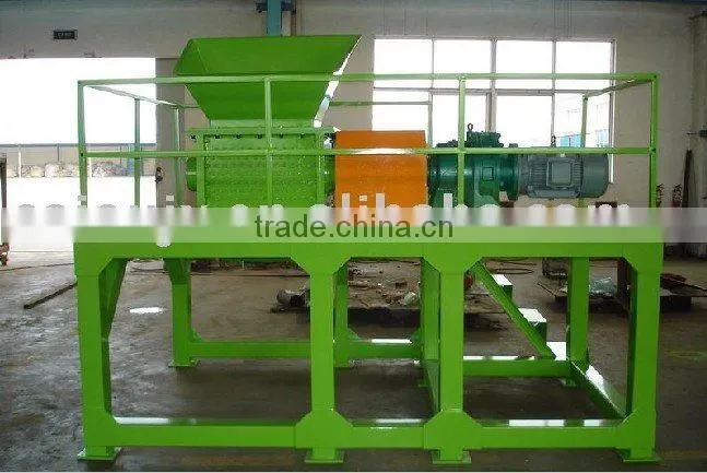 CE CERTIFICATE double shaft shredder