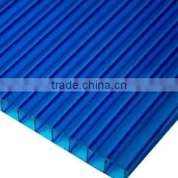opal polycarbonate hollow sheet with 100% virgin raw materials