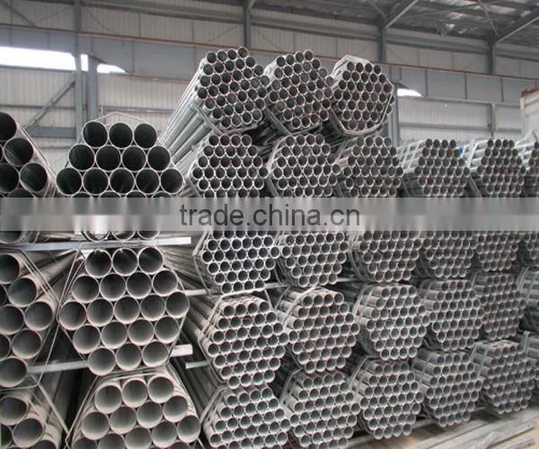 ZINC COATED CONSTRUCTION PIPE /STEEL PIPE/ TUBE