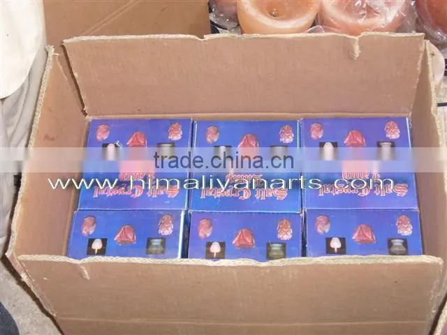 Himalayan Salt Tea Light Holders/Himalayan Salt Candle Holders/ Natural Salt