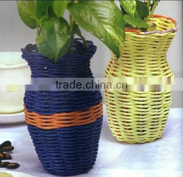 Hotsale Decorations Wicker Flower Basket From Manufacturer