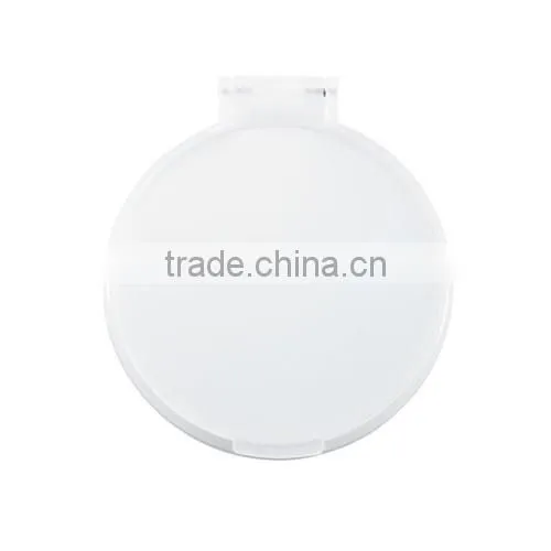 Hot selling sigle side round plastic mini cosmetic mirror