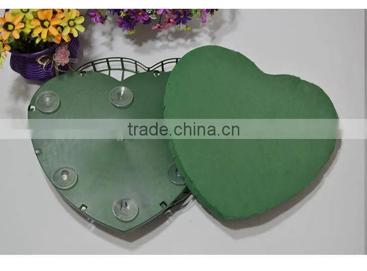 Heart shape floral foam, wet floral foam, florist foam